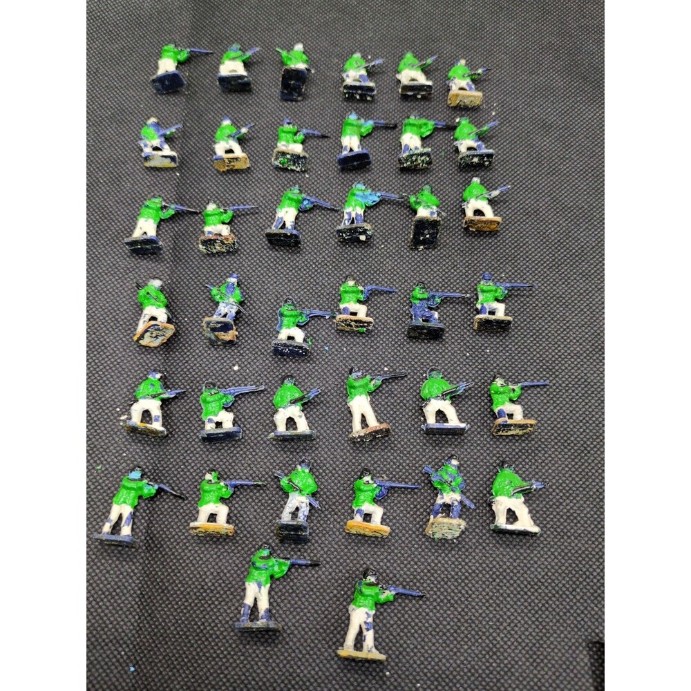 (38) *Chipped Paint* Civil War Miniatures 1/72 Scale